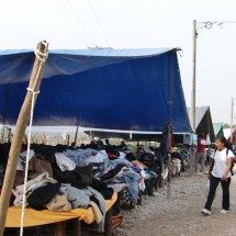 Second hand clothes market in San Salvador de Jujuy